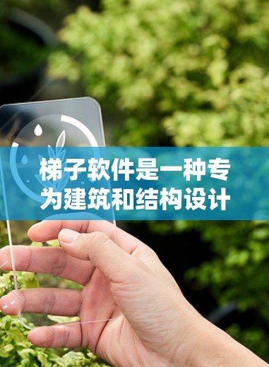 梯子软件是一种专为建筑和结构设计而设计的高级工具，主要用于梯子结构的设计和分析。以下是其核心功能和特点