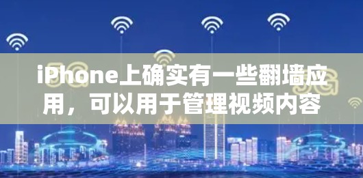 iPhone上确实有一些翻墙应用，可以用于管理视频内容和下载。以下是详细的步骤说明