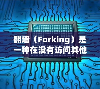 翻墙（Forking）是一种在没有访问其他网络或地区内容的情况下，通过网络协议将信息发送到目标网络或地区的网络操作。翻墙通常用于访问其他语言、地区或平台内容，或者在某些平台上通过特定协议访问特定应用
