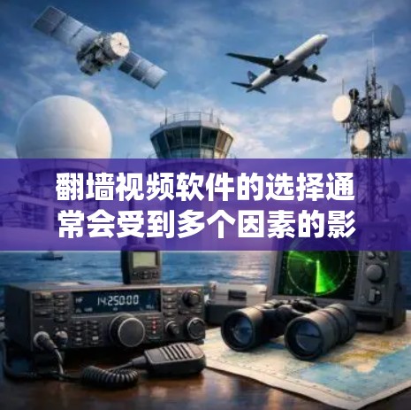 翻墙视频软件的选择通常会受到多个因素的影响，包括功能、安全性、兼容性和易用性。以下是一些常见的推荐，供您参考