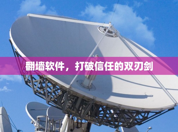 翻墙软件，打破信任的双刃剑