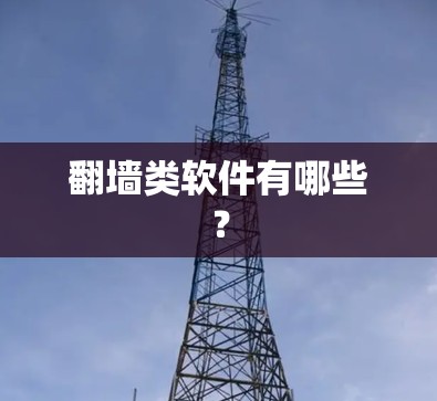翻墙类软件有哪些? 翻墙类软件有哪些?