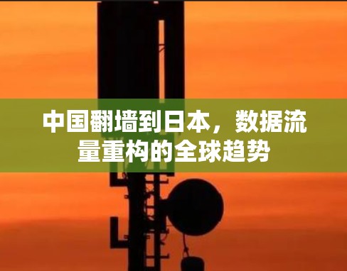 中国翻墙到日本,数据流量重构的全球趋势 中国翻墙到日本,数据流量重构的全球趋势