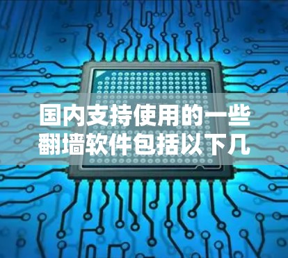 国内支持使用的一些翻墙软件包括以下几种