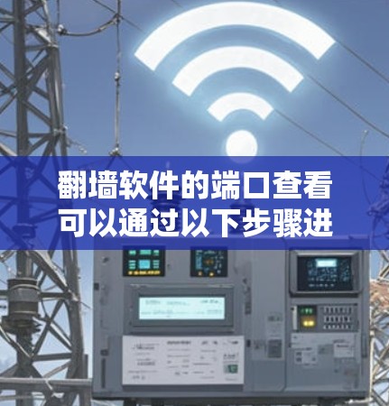 翻墙软件的端口查看可以通过以下步骤进行 翻墙软件的端口查看可以通过以下步骤进行
